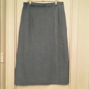 JEANS LONG SKIRT PLUS SIZE 18W